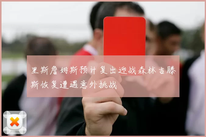 里斯詹姆斯预计复出迎战森林吉滕斯恢复遭遇意外挑战
